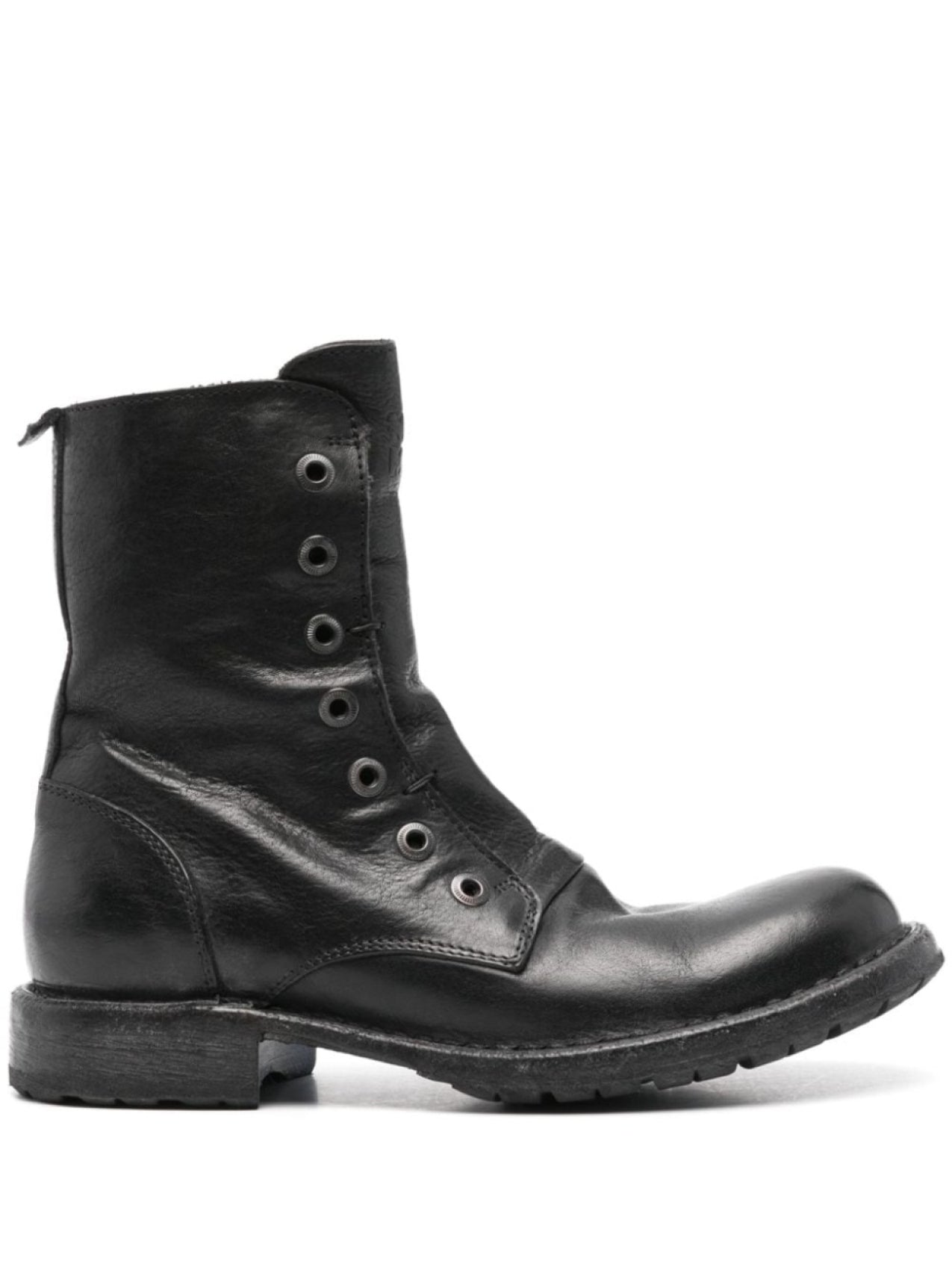 Moma leather boots, black