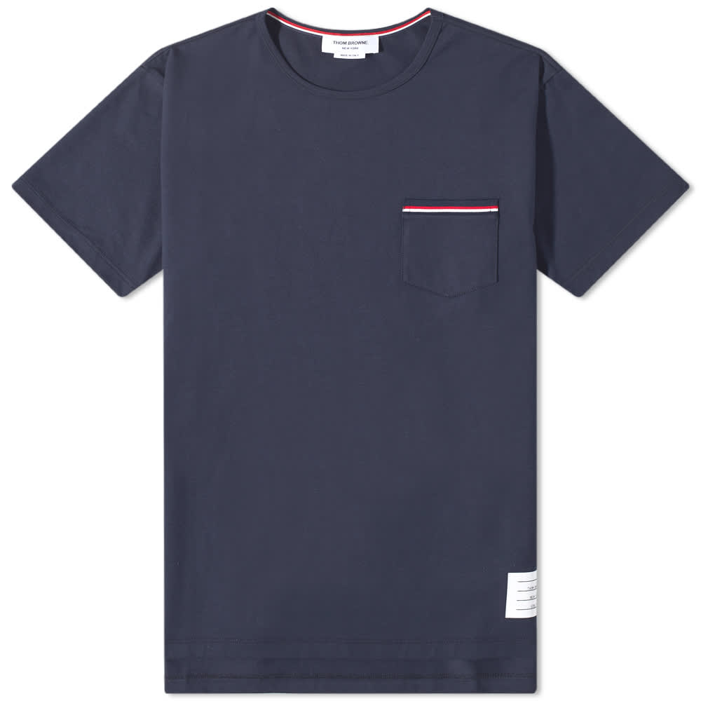 Thom Browne Mid Weight Pocket Jersey T-Shirt