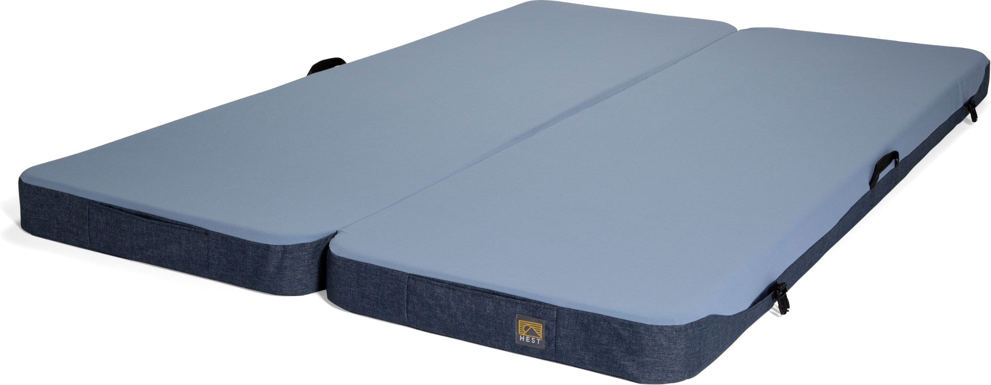 Double mattress HEST, blue