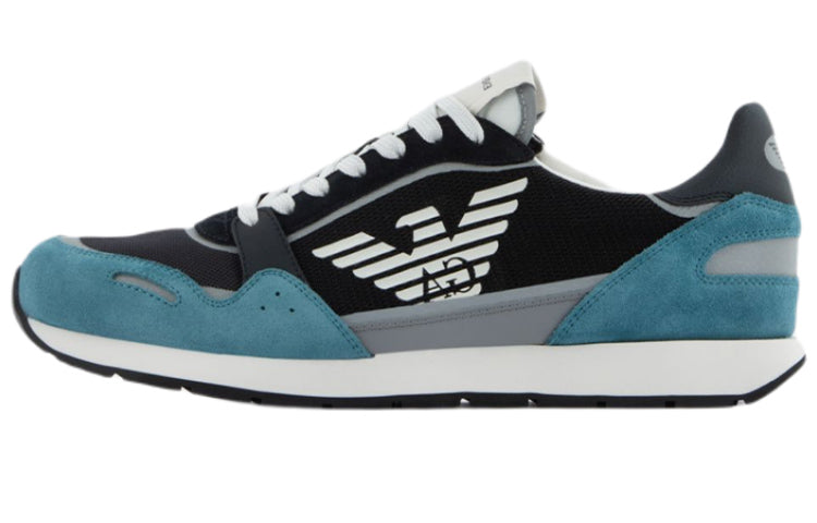 Emporio Armani Lifestyle sneakers, black/blue