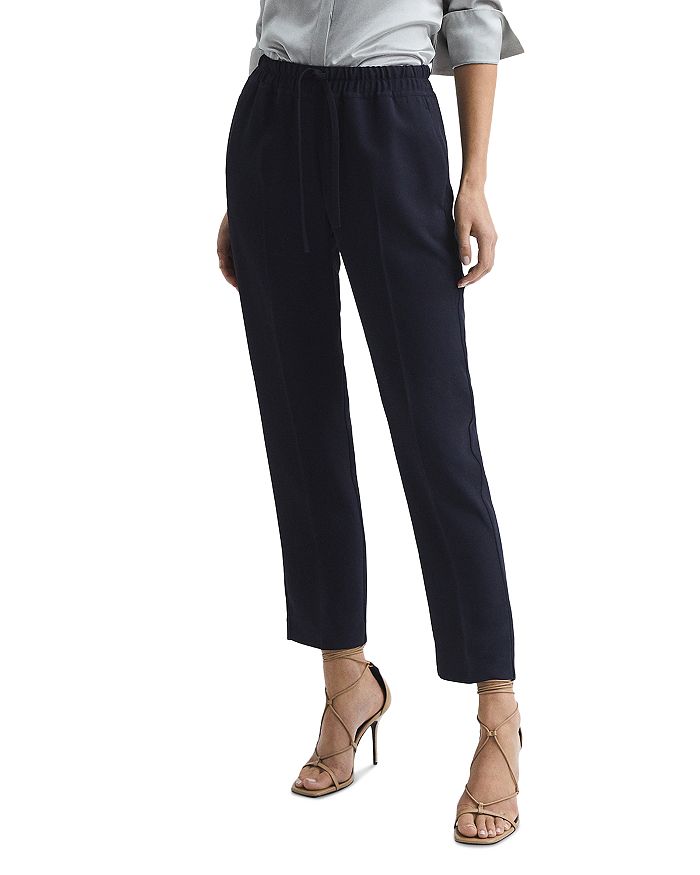 Hailey Pull On REISS Tapered Pants