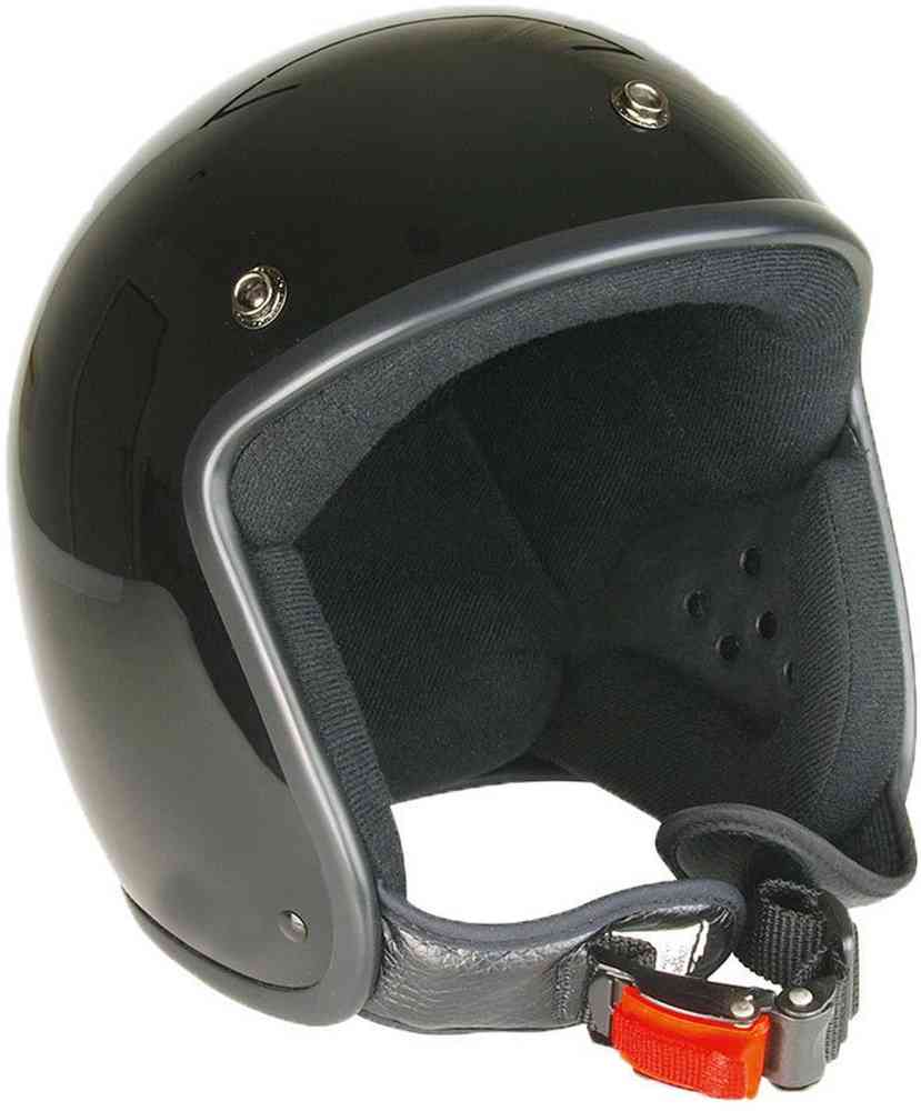 Jet helmet Gensler Bogo III Black Edition Bores, black