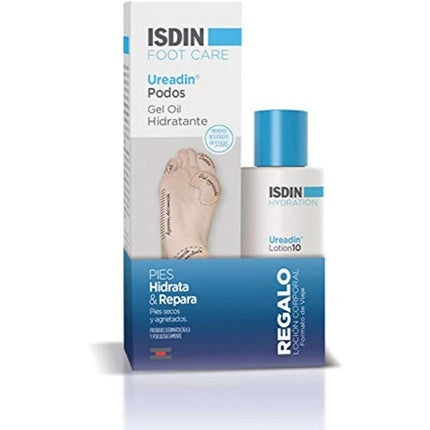 Ureadin Podos Gel Oil, moisturizing for dry and cracked feet, 75 ml, 2 pcs., Isdin