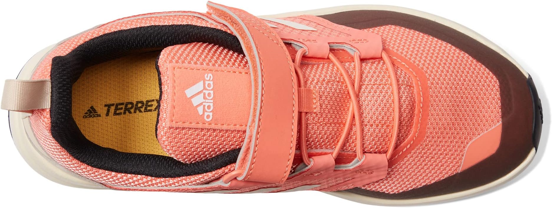 حذاء Terrex Trailmaker للمشي لمسافات طويلة من adidas، Coral Fusion/Wonder White/Solar Gold