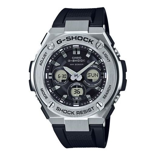 CASIO G-Shock G-Steel 'Black Silver' watch, black