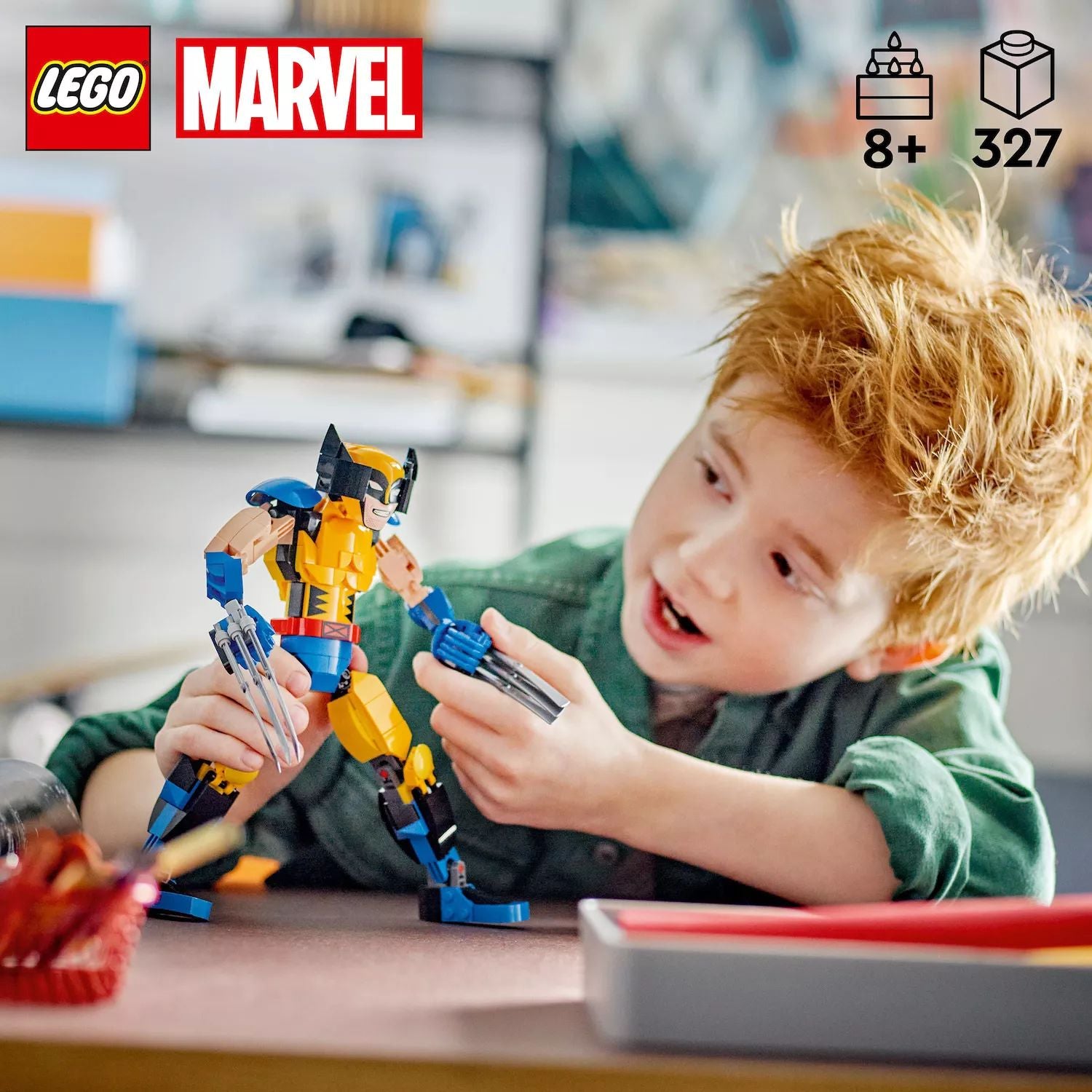 LEGO Marvel Wolverine Playset 76257 (327 Pieces) LEGO