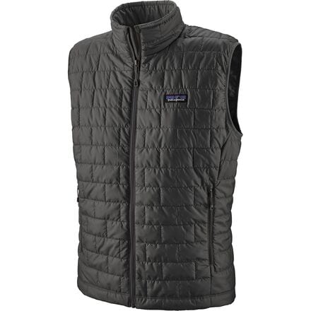 Patagonia Men's Nano Puff Vest, Forge Gray