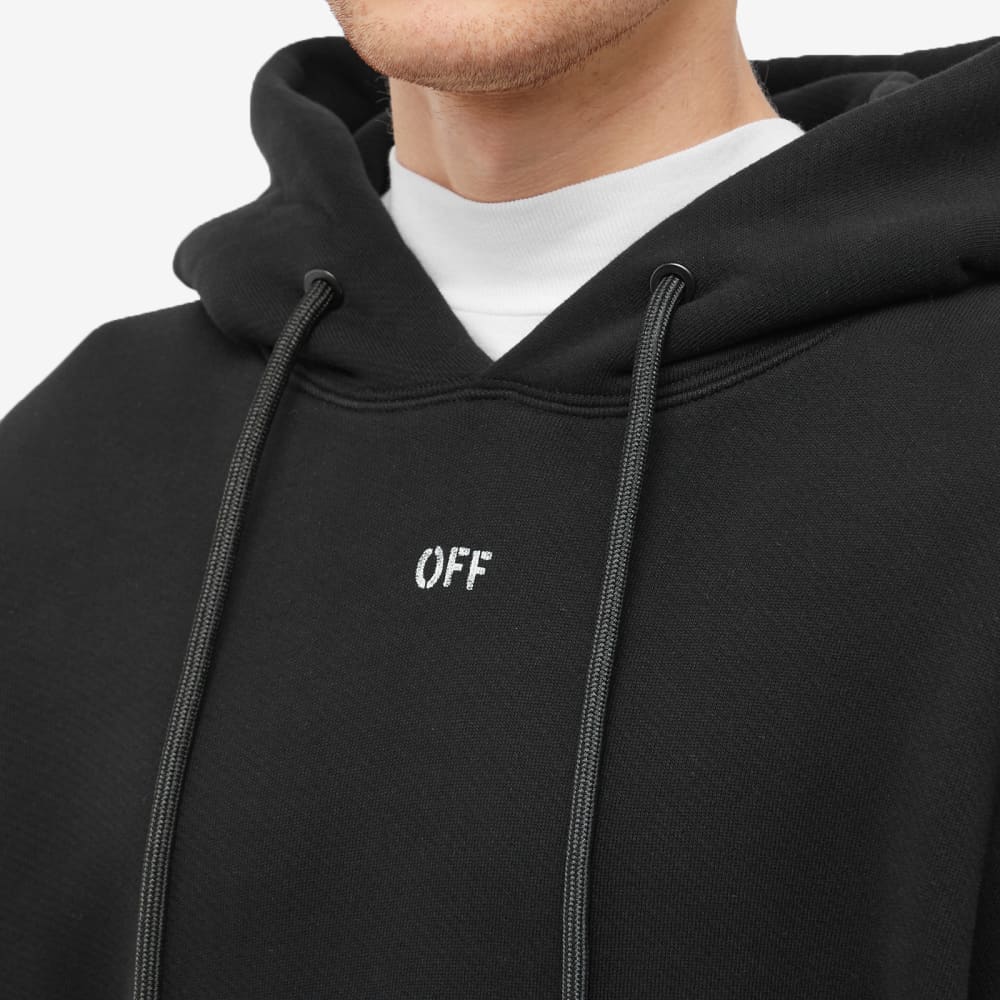 سويت شيرت من Off-White Noise Arrow Popover باللون الأسود