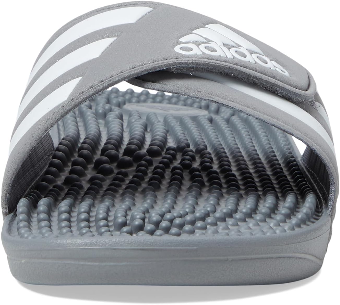 adissage adidas sandals, Grey/White/Grey