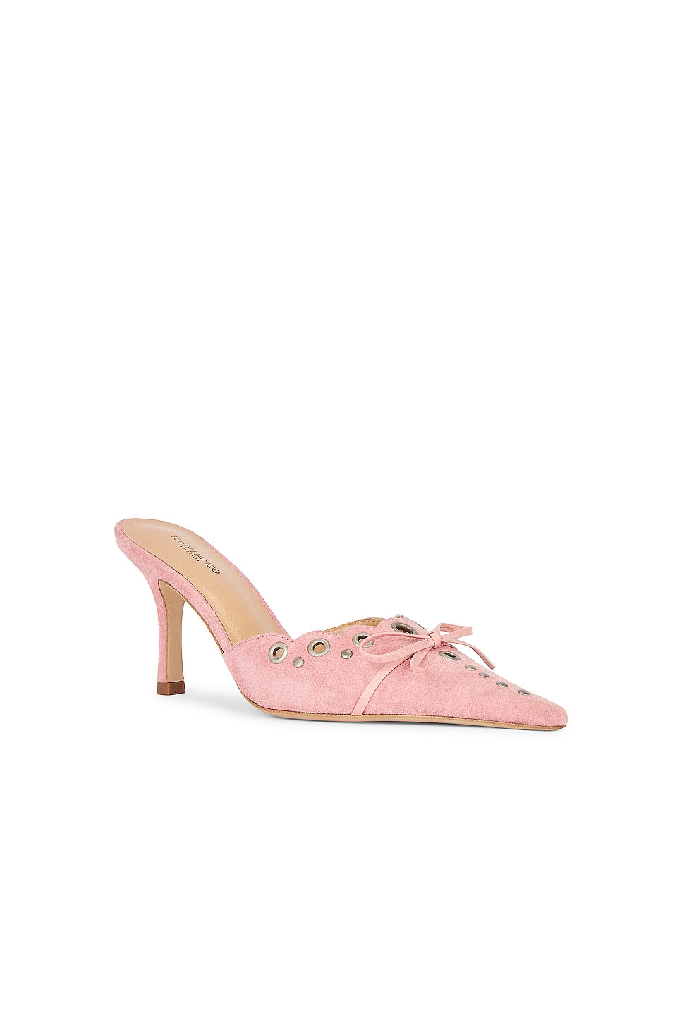 Tony Bianco Shae Mules in Blossom Suede