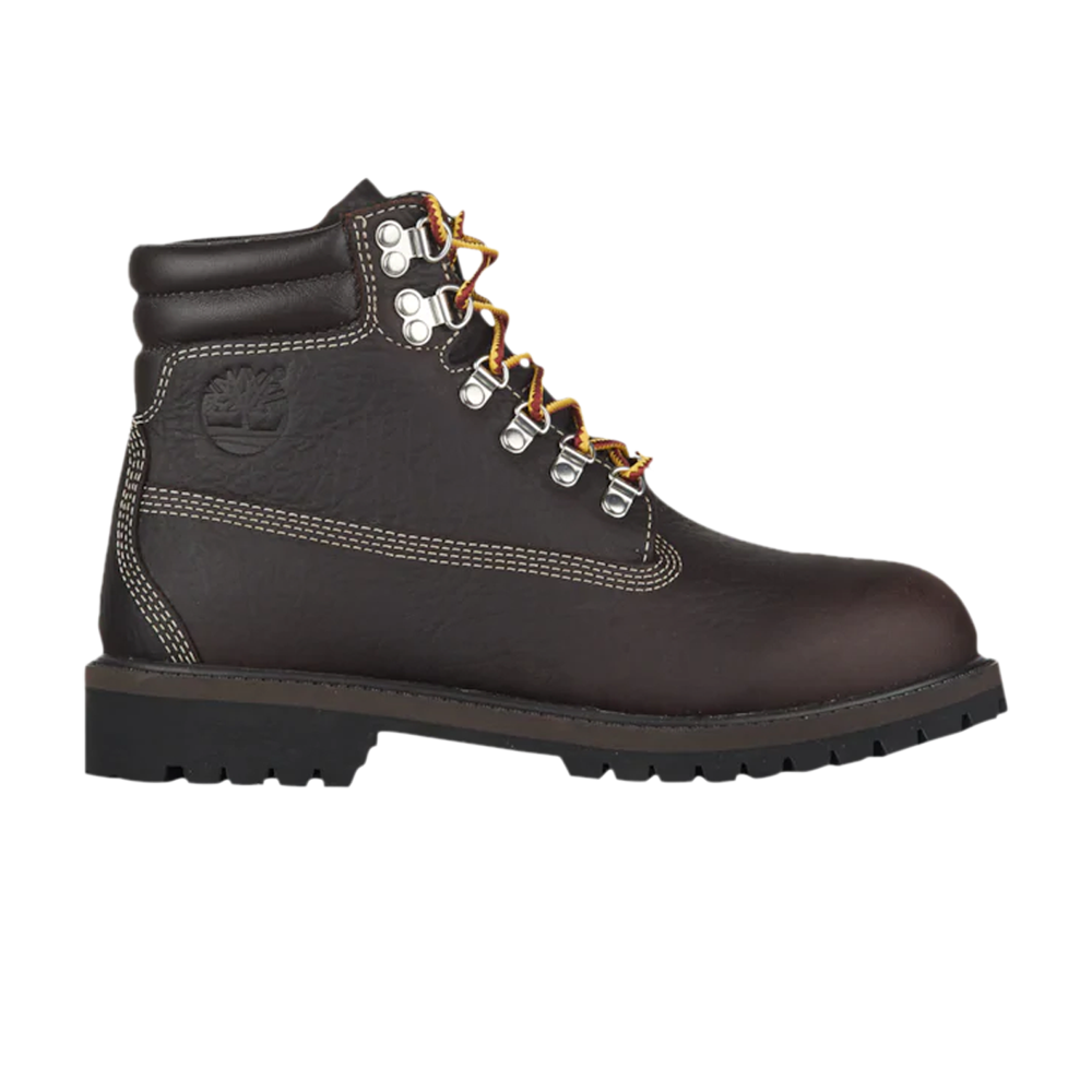 حذاء Timberland Premium 6" مقاوم للماء من جونيور، بني