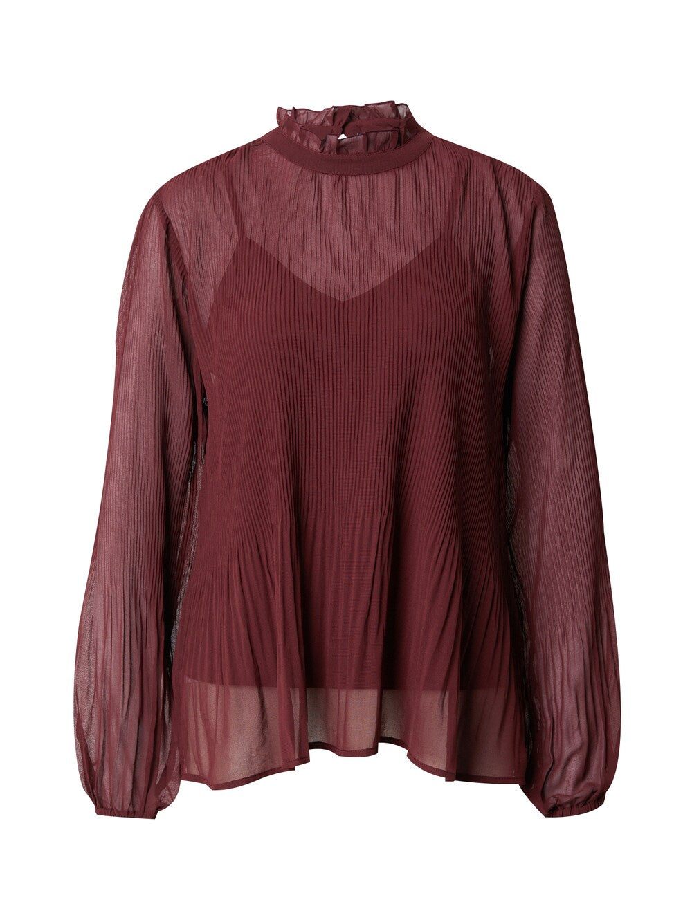 Blouse About You Diana, burgundy