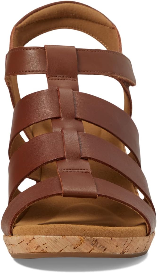 Briah New Gladiator Rockport sandals, light brown leather