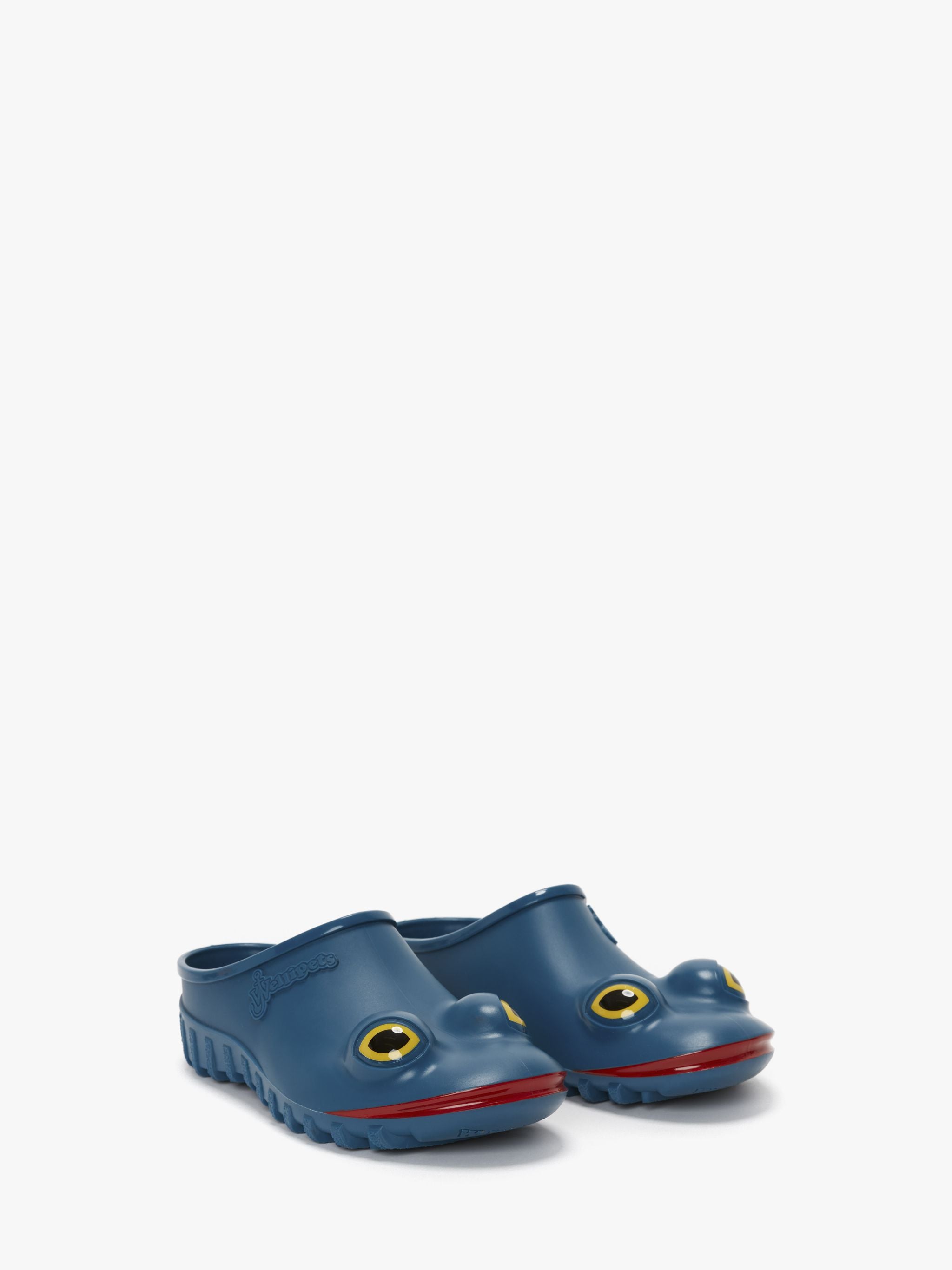 JW Anderson x Wellipets frog loafers, blue