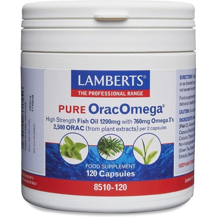 Pure 120 capsules Lamb Oracomega, Lamberts