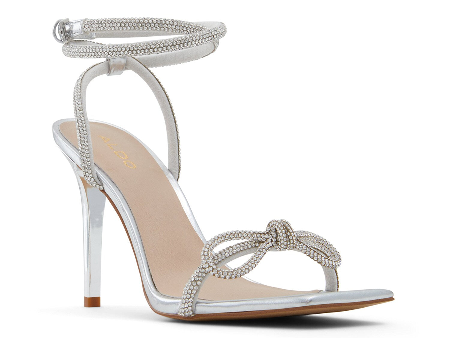 Aldo Barrona sandals, silver