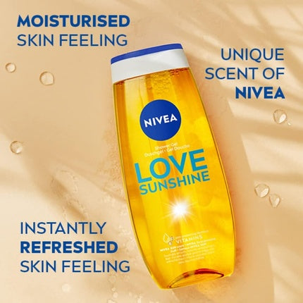 Care shower gel Love Sunshine 250ml, Nivea