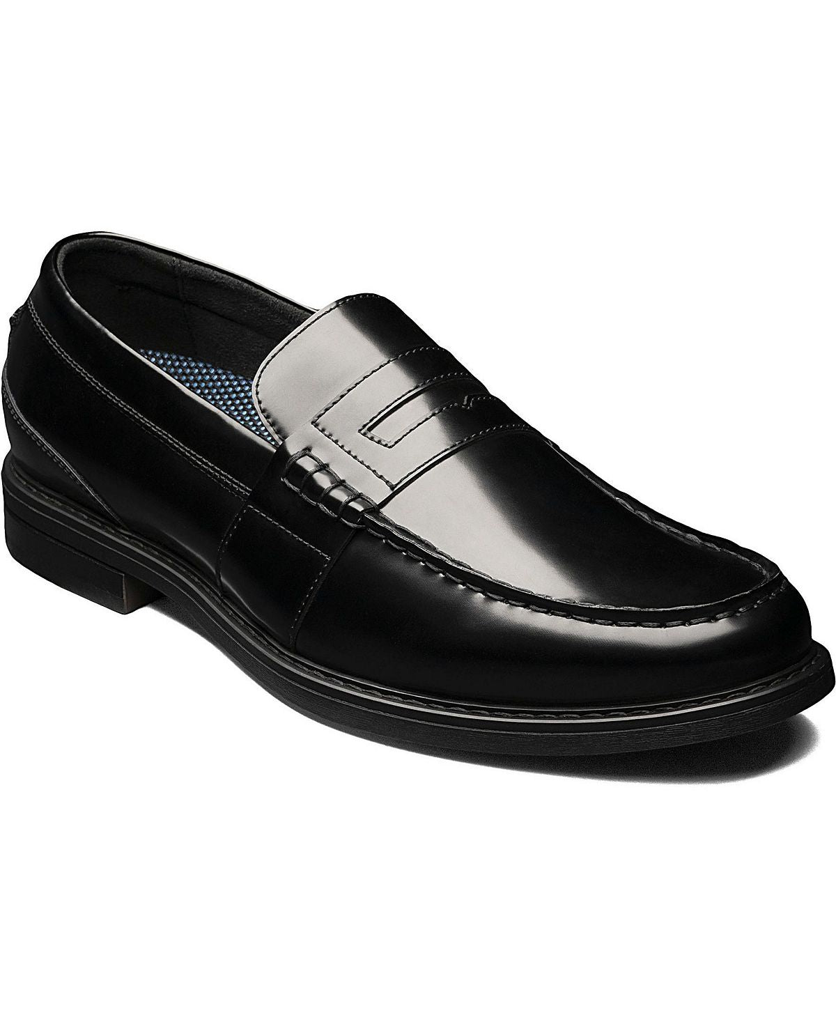 Nunn Bush Men's Lincoln Penny Peep Toe Loafers