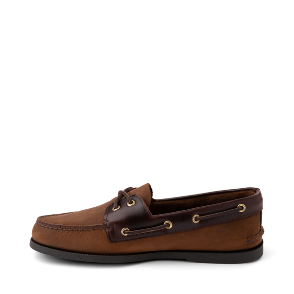 حذاء قارب رجالي Sperry Top-Sider Authentic Original، بني غامق