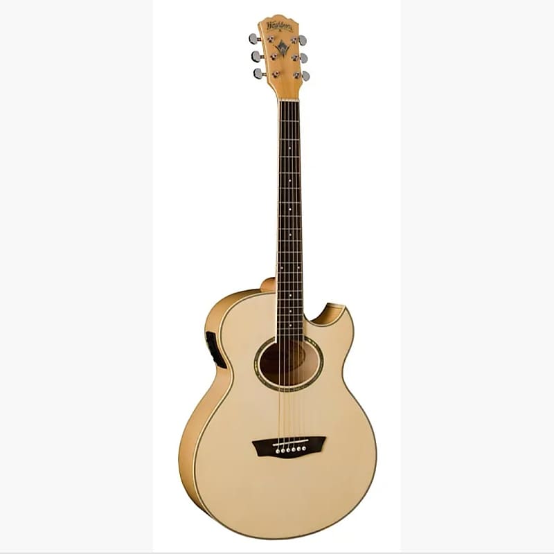 Washburn EA20 Acoustic Guitar | Festival Series Florentine Cutaway with Electronics. New with Full Warranty!