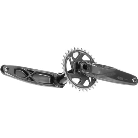 GX Eagle DUB Cranks - SRAM Boost Cranks Lunar Gray