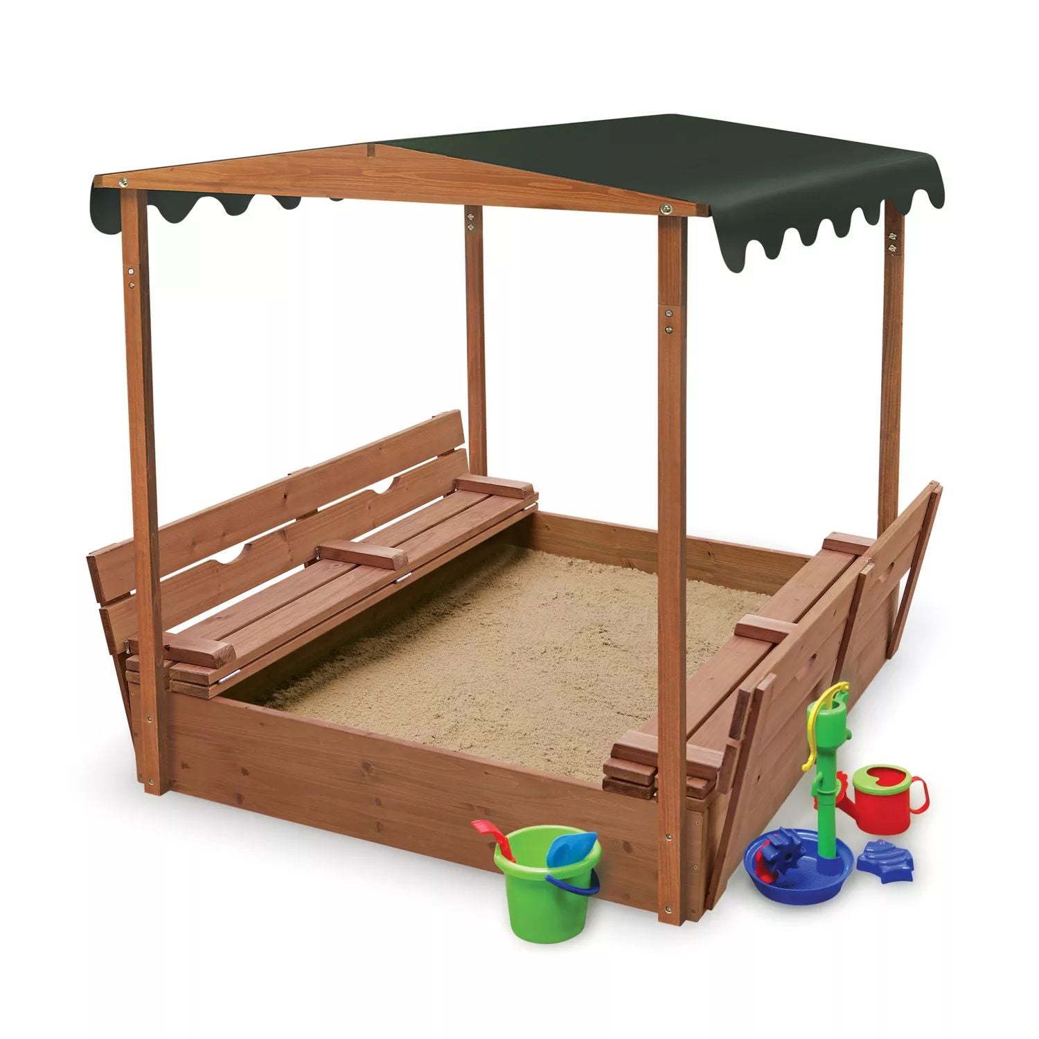 Transformable sandbox with covered Badger Badger Basket