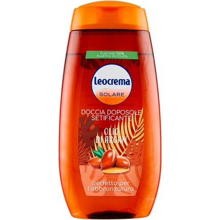 Leocrema Silk Shower After Sun, 300 ml, 10.1 fl oz, Made in Italy