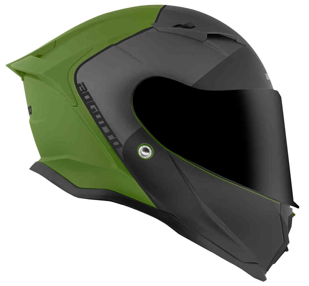 H153 BT SPN Bluetooth helmet Bogotto, matte black/green