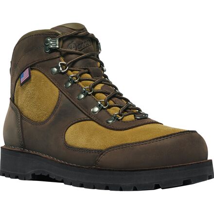 حذاء Cascade Crest GTX Danner للرجال مقاس 5 بوصات، لون القهوة التركية/الأخضر الطحلب