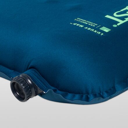 Luxury Therm-a-Rest Map Sleeping Pad in Poseidon Blue