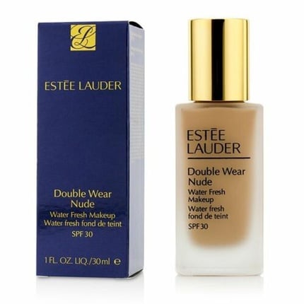 مكياج Double Wear Nude Water Fresh الأصلي من Estee Lauder بعامل حماية من الشمس 30، 30 مل