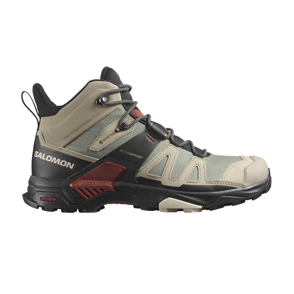 X Ultra 4 Mid GORE-TEX Salomon Sneakers, Tan