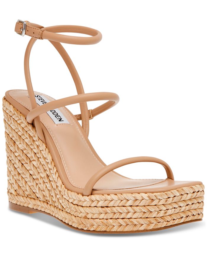 Unify Women's Steve Madden Platform Wedge Sandals, Tan/Beige