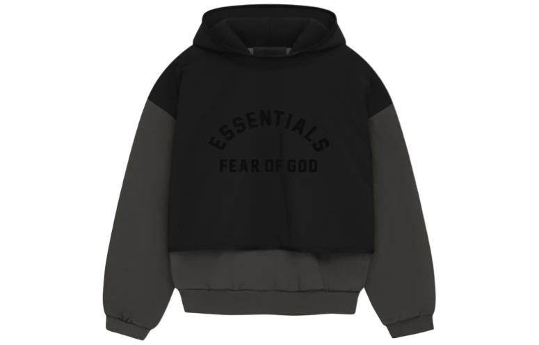 SS24 Men's Ink Black/Ink Black Fear Of God Essentials Sweatshirt Black