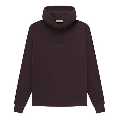 سويت شيرت Fear of God Essentials SS23 Drop2 Relaxed 'Plum' باللون الأرجواني