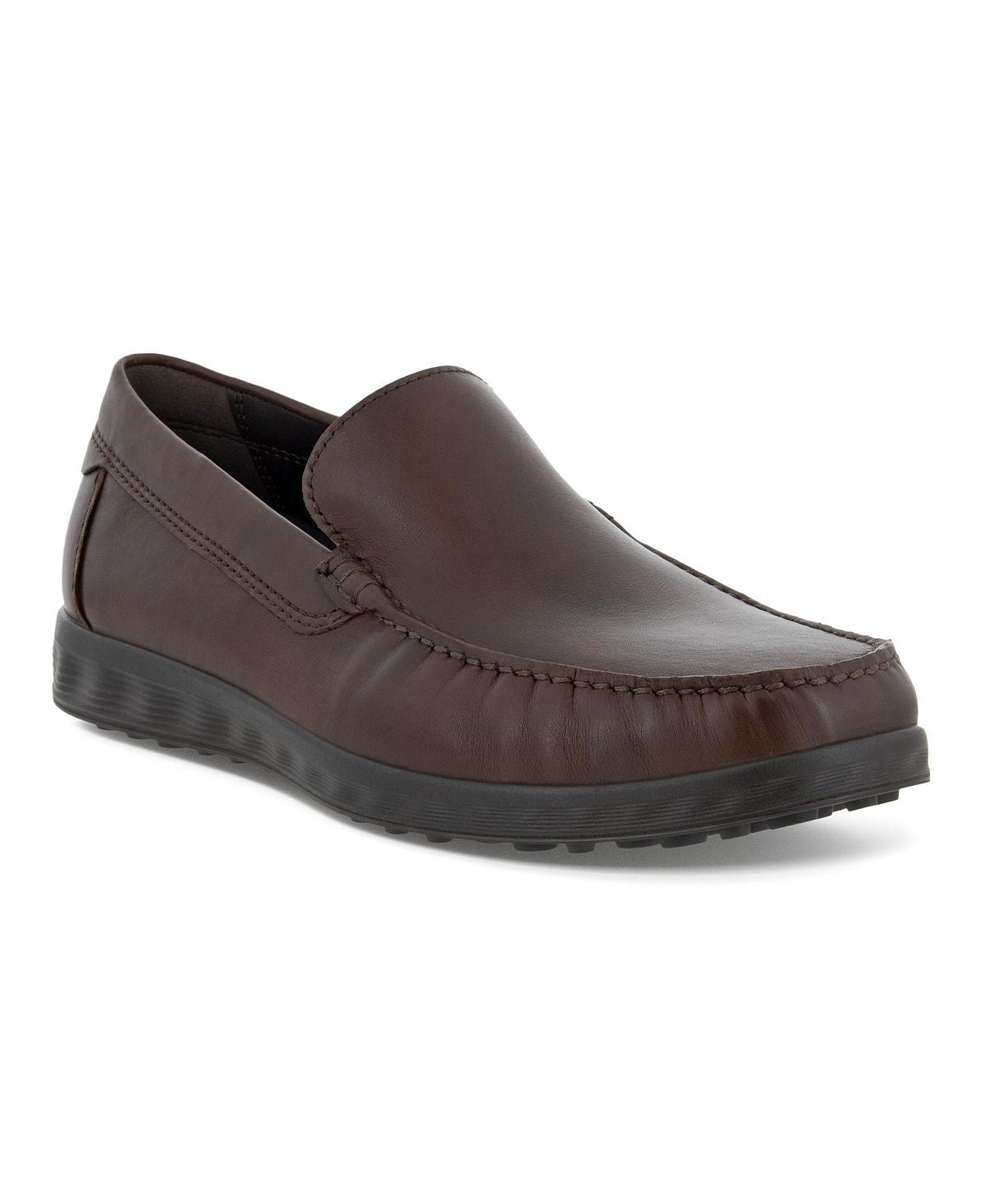 S Lite Ecco Men's Classic Slip-on Leather Moccasins