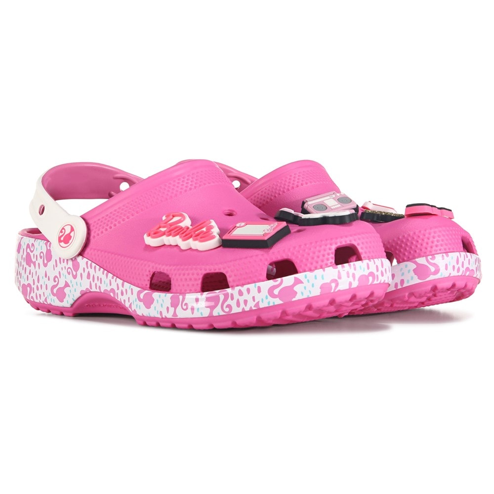 Barbie Crocs classic clogs collaboration, pink