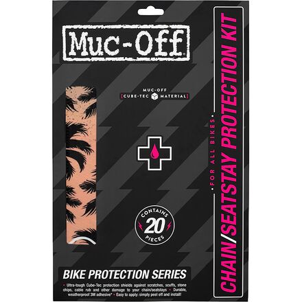 Muc-Off Chainstay Kit, Day of the Shred/Black