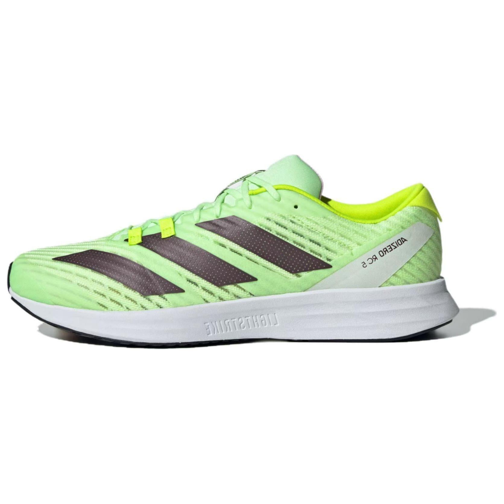 Adidas Adizero RC 5 Low Top Unisex Green/Bright Lemon Yellow Sneakers