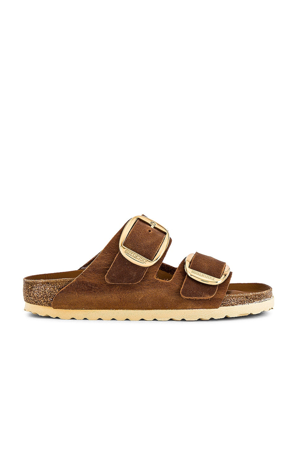 BIRKENSTOCK Arizona Big Buckle Sandals, Cognac