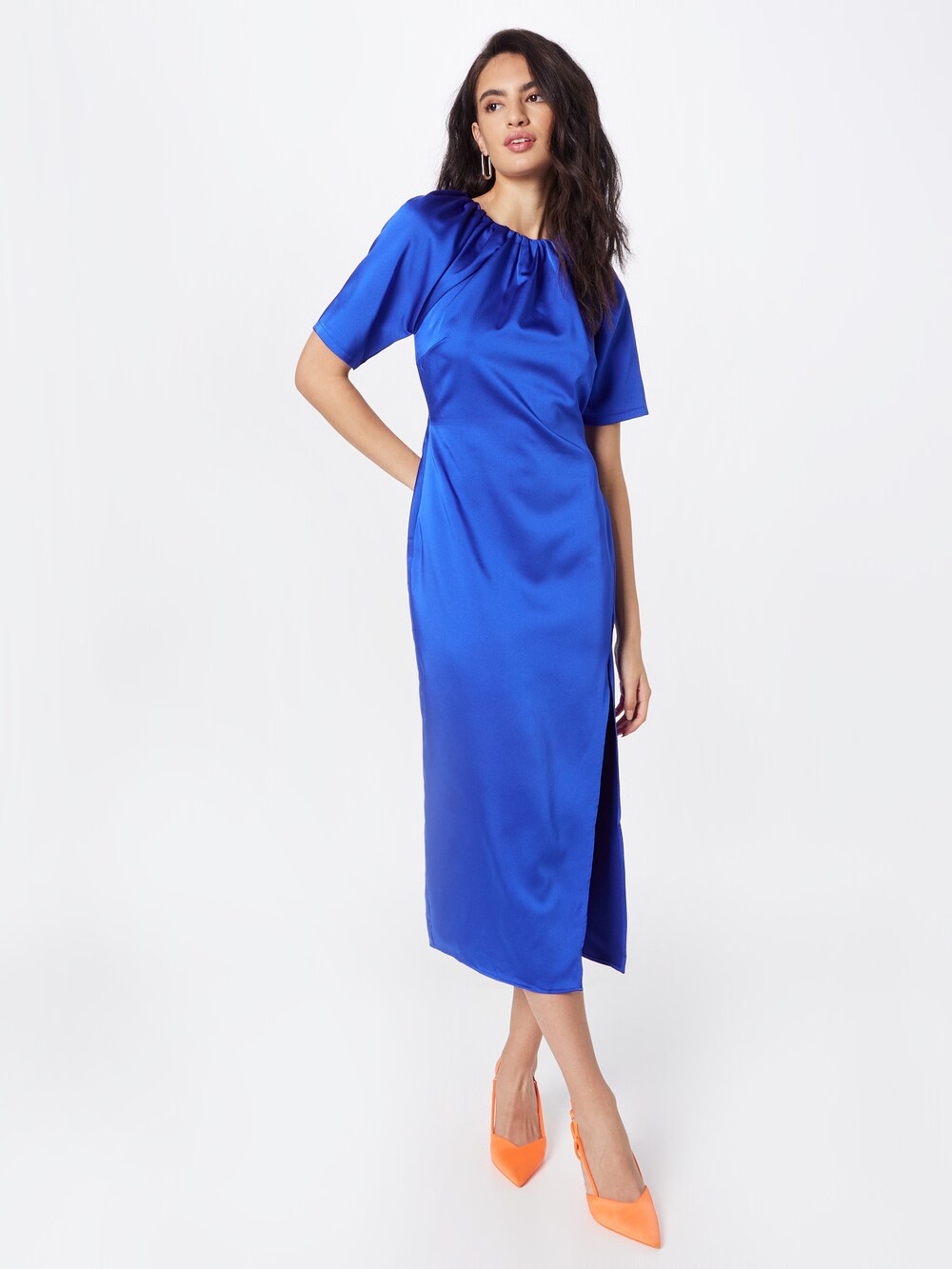 Warehouse cocktail dress, blue