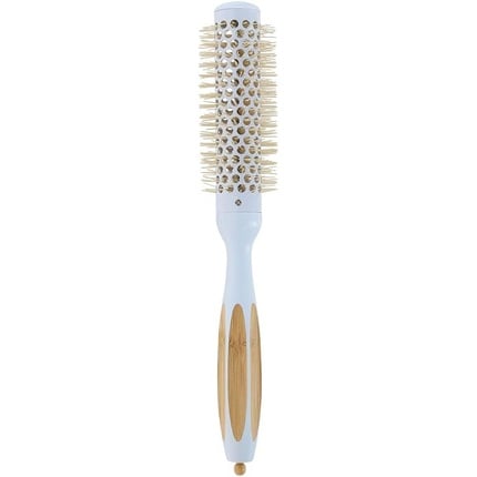 T4B Ilu Bamboom Styling Detangling Eco-Friendly Natural Bamboo Round Comb for Volume and Color for Professional Hairdressers All Hair Types and Lengths 25mm 0 , 98 inches, Tb Tools For Beauty