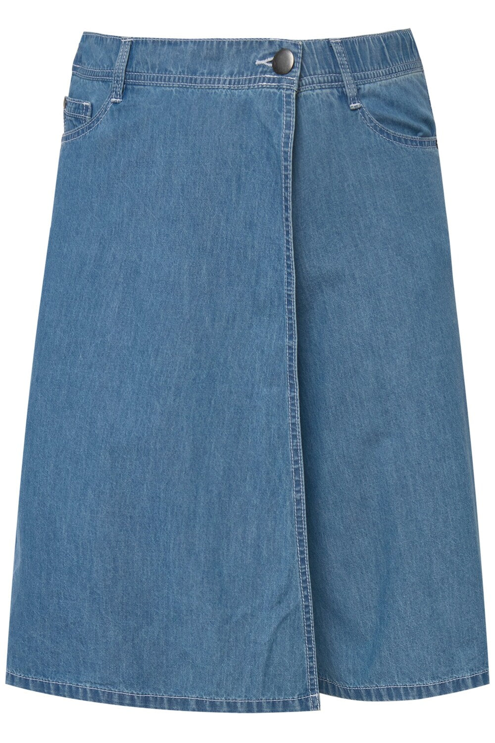 Ulla Popken wide leg jeans, blue