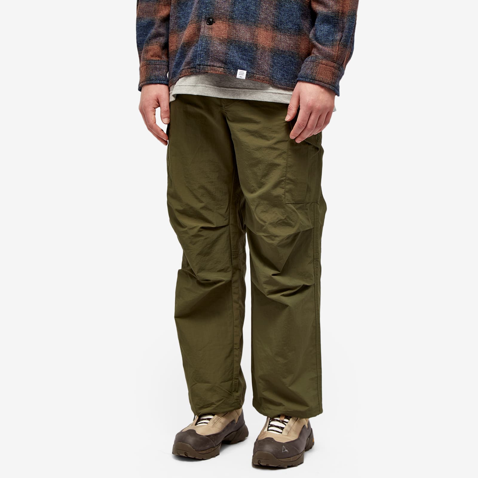 Frizmworks Parachute Cargo Pants, Dark Olive