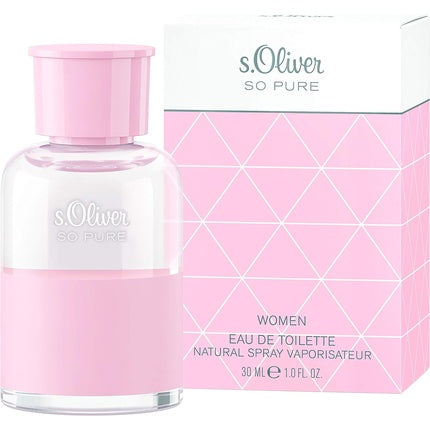 Natural eau de toilette spray So Pure Women, 30 ml, Sliver