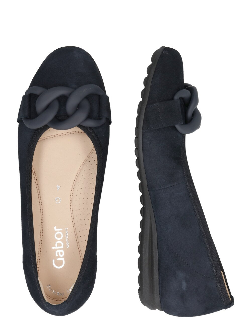 Gabor ballet flats, night blue