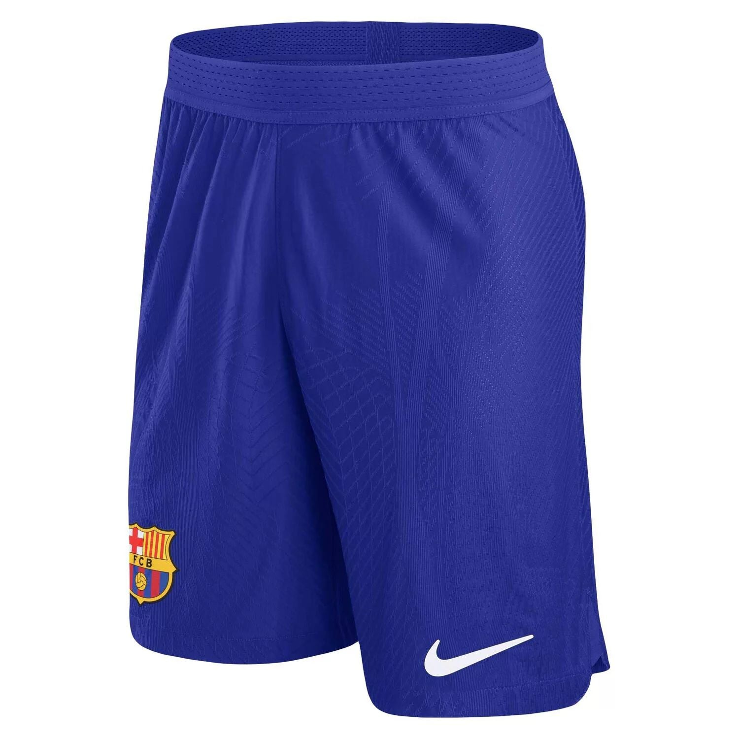 شورت Nike للرجال من مجموعة Barcelona Home Advance Match Performance 2023 باللون الأزرق الداكن