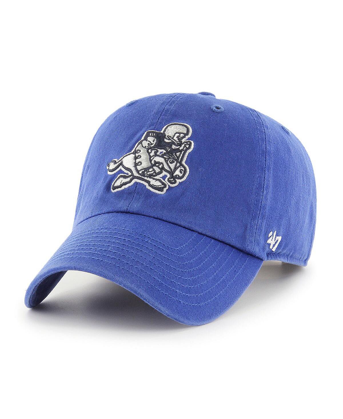 قبعة رجالية قابلة للتعديل من Royal Dallas Cowboys Retro Joe II Clean Up '47 Brand