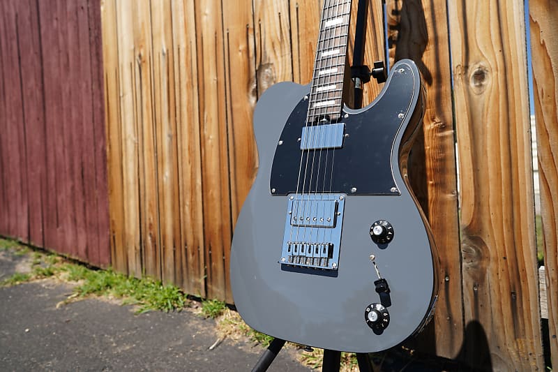 جيتار كهربائي Schecter DIAMOND SERIES PT EX Dorian Gray مقاس 27 بوصة جيتار كهربائي مكون من 6 أوتار