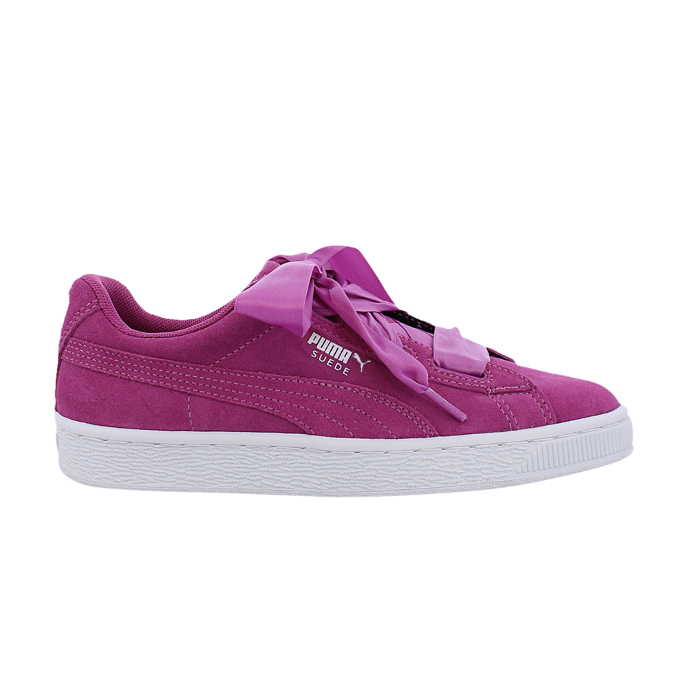 Suede Heart Jr Puma sneakers, pink